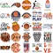 50Pcs Basketball Stickers, Basketball Scrapbook Stickers for Kids Teens Boys Girls, Waterproof Vinyl Stickers for Water Bottle Laptop Scrapbooking Skateboard Guitar